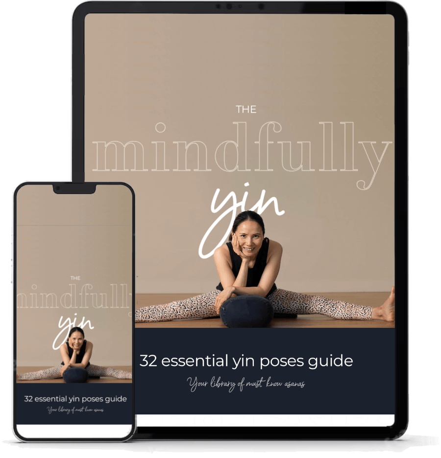 BOMUS 32 essential yin poses guide